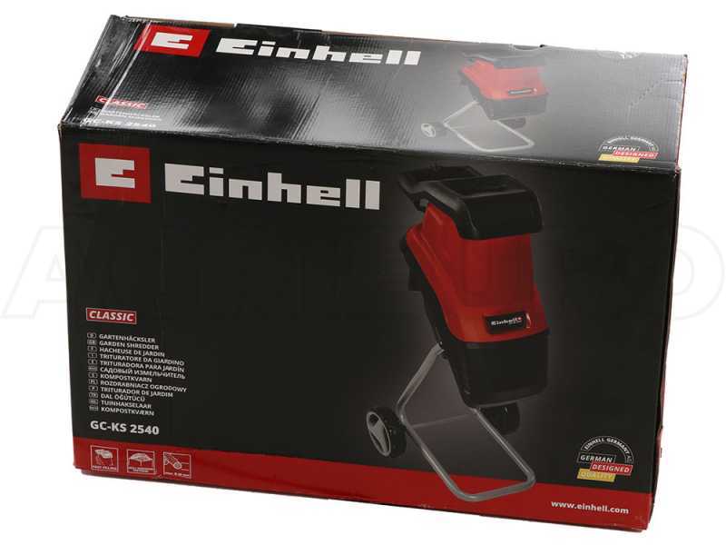 Einhell GC-KS 2540 - Broyeur &eacute;lectrique &agrave; lames - Avec bac de ramassage