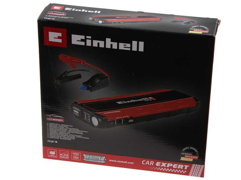 Einhell CE-JS 18 - D&eacute;marreur portable multifonction - d&eacute;marreur de 12V - batterie externe
