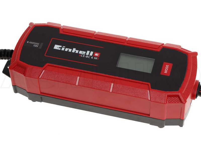 Chargeur de batterie Einhell CC-BC 8- 12V - batteries auto e moto jusqu'à  120A