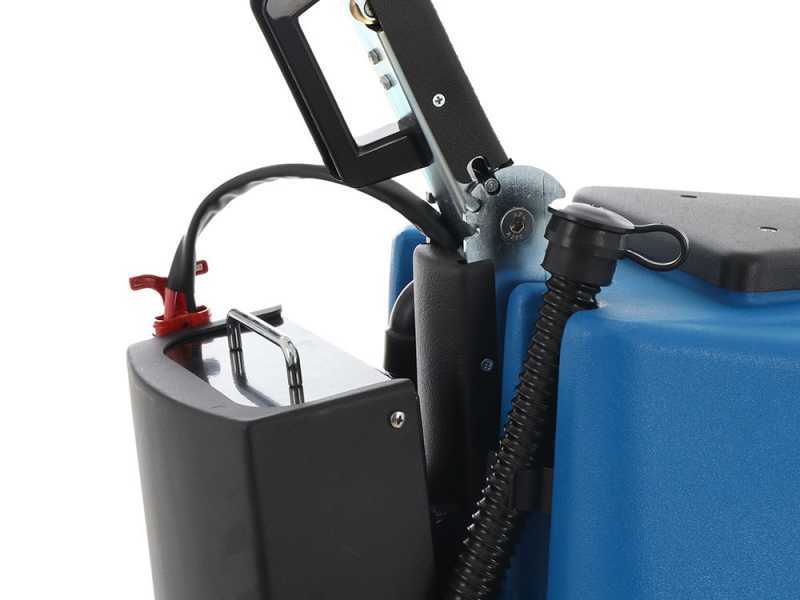 Fiorentini Delux 350 - Autolaveuse &agrave; batterie - 3 en 1 : lave, s&egrave;che et aspire