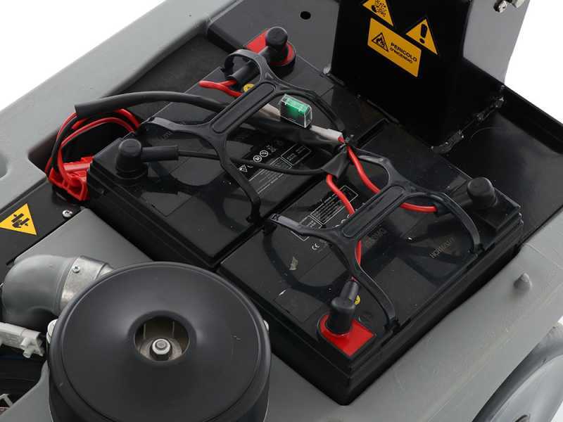 Autolaveuse Fiorentini Ecomini 430 &agrave; batterie - Laveuse de sol - 2x(12v 35ah)