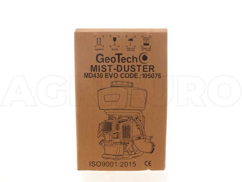 Atomiseur thermique pour pulv&eacute;risation &agrave; dos mod&egrave;le GeoTech MD 430 EVO