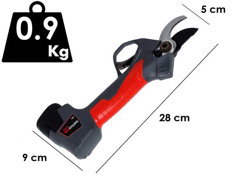 S&eacute;cateur &eacute;lectrique d'&eacute;lagage Ausonia Nativa Small - Diam&egrave;tre de coupe 25 mm