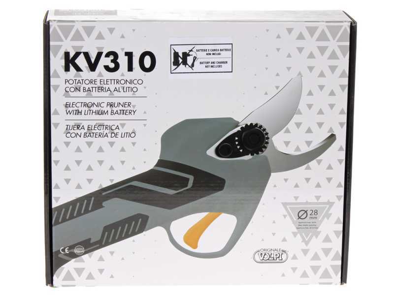 Volpi KV310 - S&eacute;cateur &eacute;lectrique de taille - 2x 14.4V 2.5 Ah