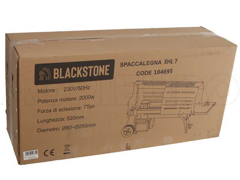 BlackStone EHL 7 - Fendeuse &agrave; bois &eacute;lectrique - Horizontale - 230V - Sur roues