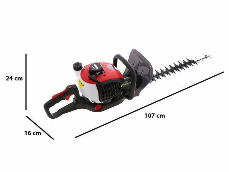 Taille-haie avec moteur thermique GeoTech Pro HTP 23-60 avec lamier de 65 cm