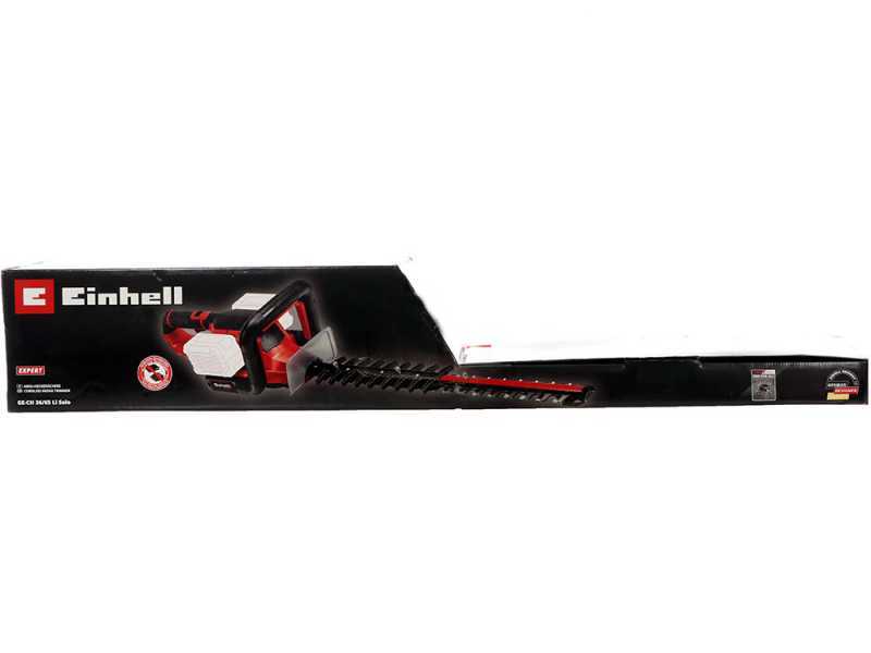 Taille-haie &agrave; batterie Einhell GE-CH 36/65 Li - 2x 18V 4Ah