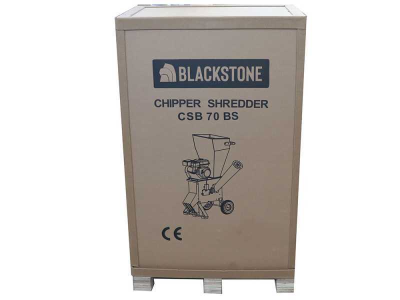 Blackstone CSB 150 BS - Broyeur de branches thermique  - Moteur thermique Briggs &amp; Stratton 13.5 CV