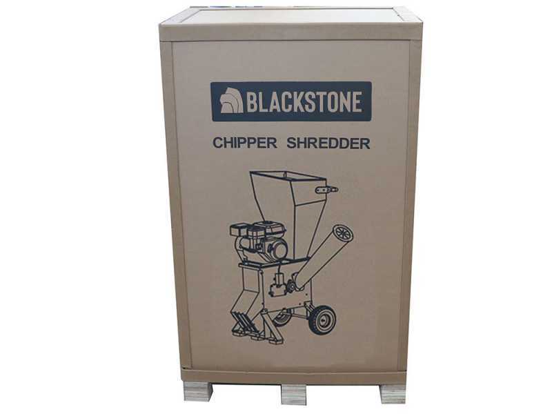 Blackstone CSB150E-L - Broyeur de branches thermique - Moteur &agrave; essence Loncin 15 CV - D&eacute;marrage &eacute;lectrique