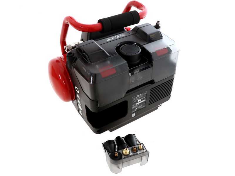 Einhell TE-AC 36 6 8 Li OF Set - Compresseur &agrave; batterie oilless - 4 Ah 2X18V