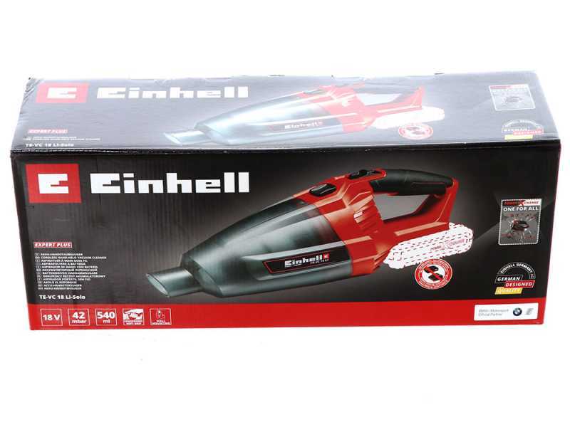 Aspirateur portatif &agrave; batterie Einhell TE-VC 18 Li - 2Ah 18V
