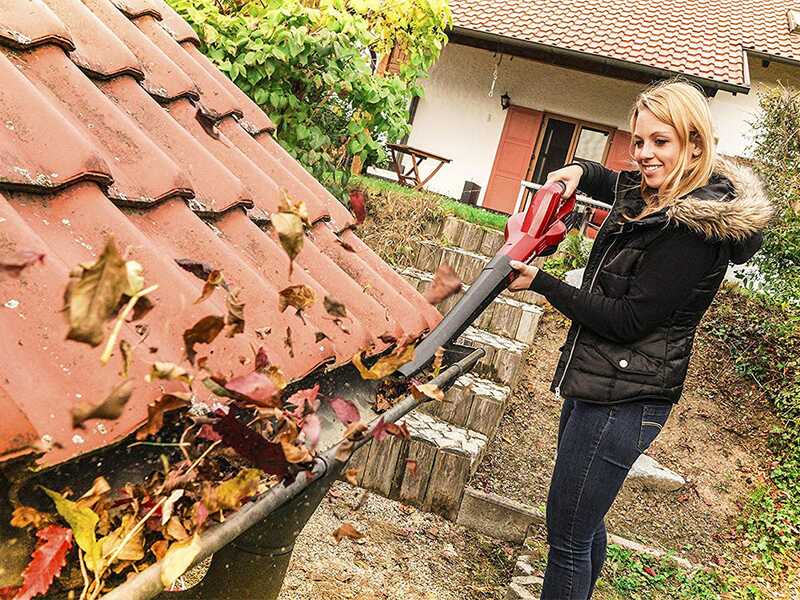 Einhell GE-CL 18 Li E - Souffleur de feuilles &agrave; batterie - Batterie de 18V 2.5Ah