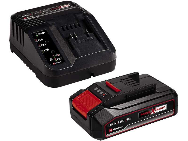 Einhell GE-CL 18 Li E - Souffleur de feuilles &agrave; batterie - Batterie de 18V 2.5Ah