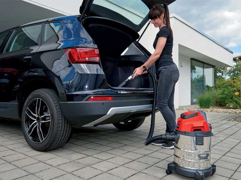 Einhell TC-VC 18/20 Li - Aspirateur solides et liquides &agrave; batterie - 18V 2,5Ah