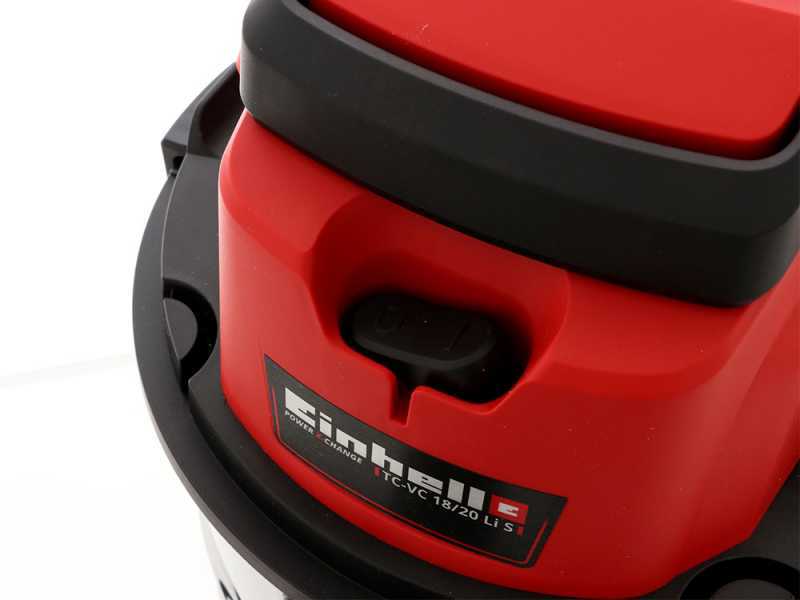 Einhell TC-VC 18/20 Li - Aspirateur solides et liquides &agrave; batterie - 18V 2,5Ah