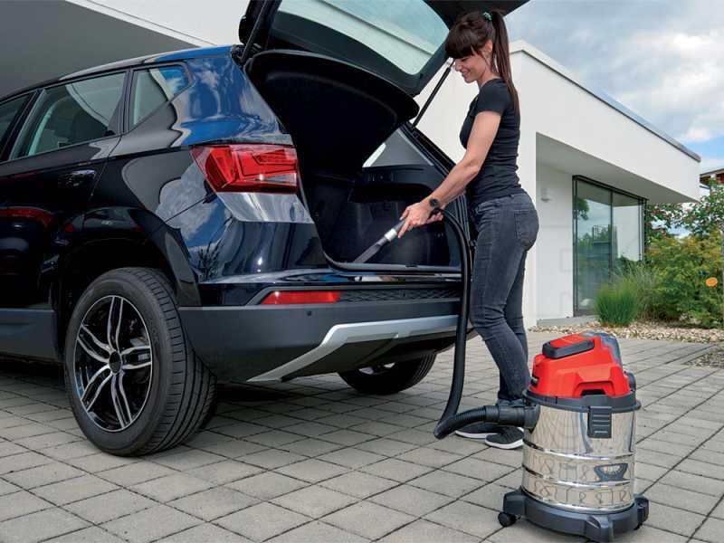 Einhell TC-VC 18/20 Li - Aspirateur solides et liquides &agrave; batterie - SANS BATTERIE NI CHARGEUR