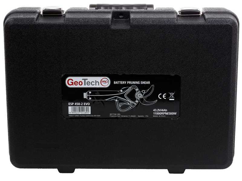 S&eacute;cateur &eacute;lectrique de taille GeoTech Pro ESP 450-2 EVO