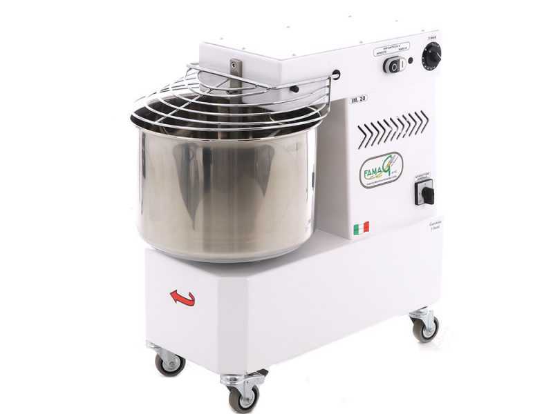 P&eacute;trin &agrave; spirale Famag IM20 NEW - moteur &eacute;lectrique monophas&eacute; - 18 KG