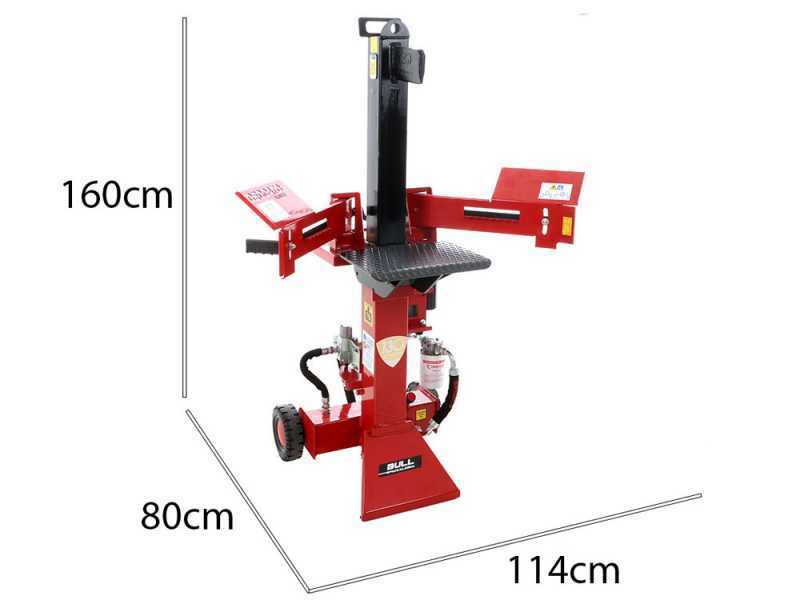 Ceccato BULL SPLE 8L - Fendeuse &agrave; bois &eacute;lectrique - Verticale - 230V