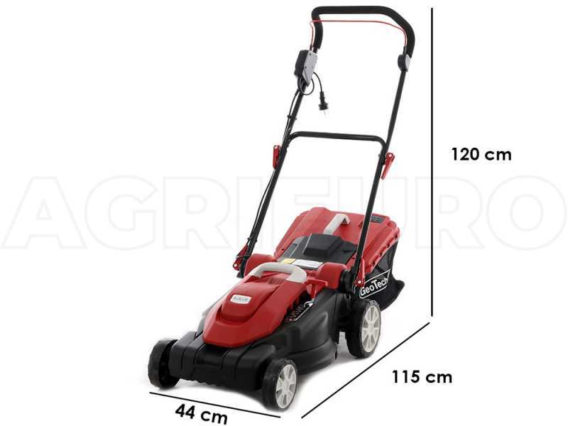 GeoTech TTD 430 B-MW - Tondeuse &agrave; gazon &eacute;lectrique - 2000W - Coupe de 43&nbsp;cm