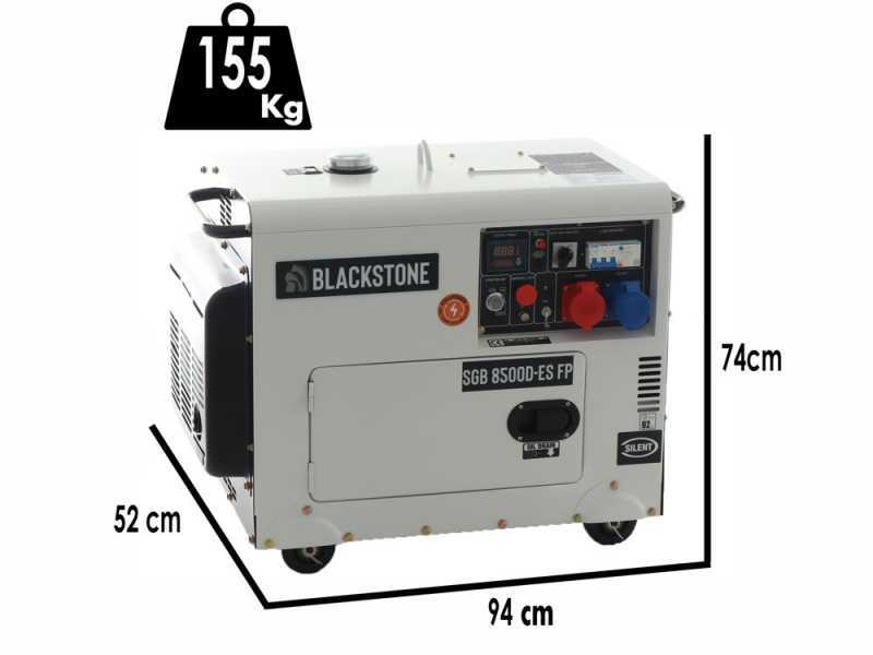 Blackstone SGB 8500 D-ES FP - Groupe &eacute;lectrog&egrave;ne diesel FULLPOWER - Puissance Nominale 6.3 kW