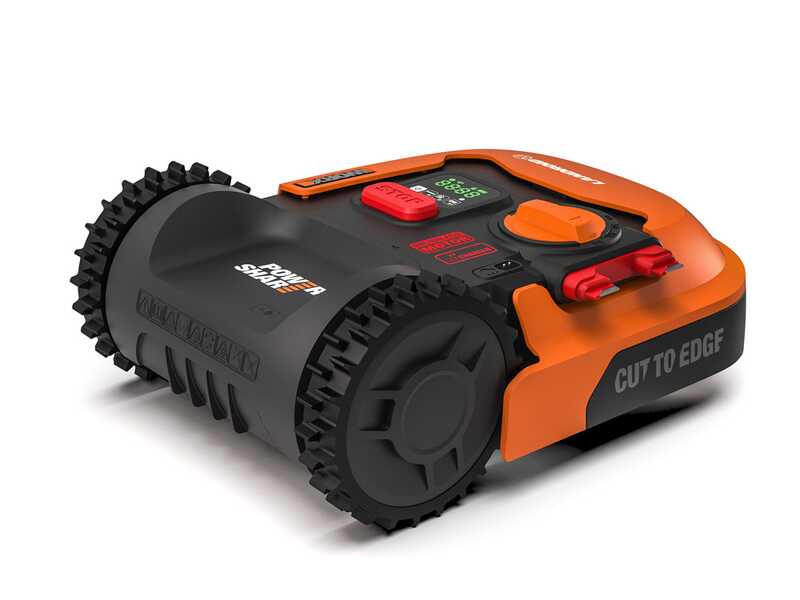 Worx Landroid M WR141E - Robot tondeuse - Avec p&eacute;rim&egrave;tre - Batterie au lithium - M500