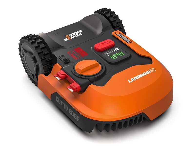 Worx Landroid M WR141E - Robot tondeuse - Avec p&eacute;rim&egrave;tre - Batterie au lithium - M500