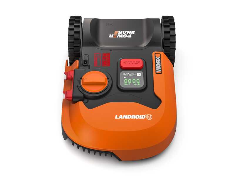 Worx Landroid M WR141E - Robot tondeuse - Avec p&eacute;rim&egrave;tre - Batterie au lithium - M500