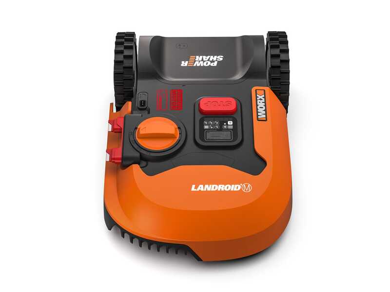 Worx Landroid M WR142E - Robot tondeuse - Avec p&eacute;rim&egrave;tre - Batterie au lithium - M700