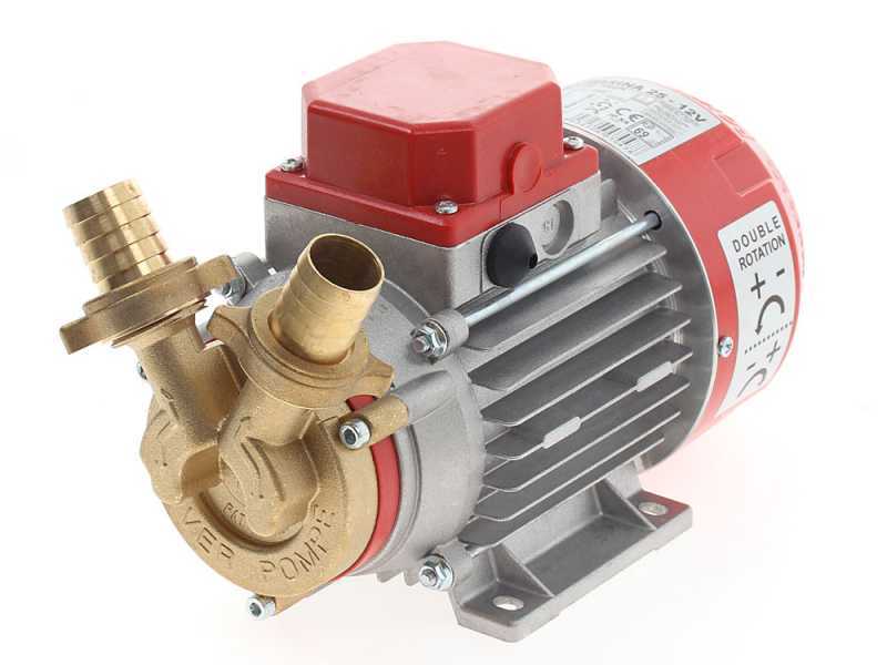 Rover Marina 25 - Pompe &eacute;lectrique de transfert en bronze 12 V