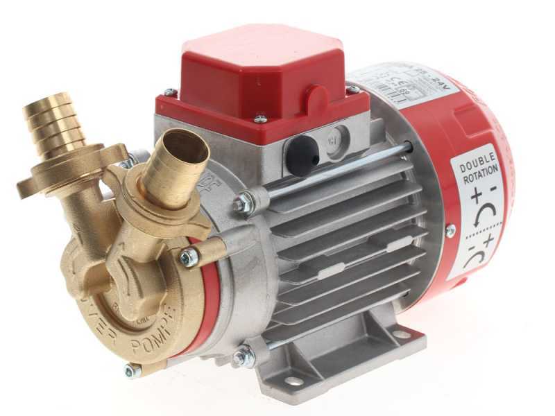 Rover Marina 25 - Pompe &eacute;lectrique de transfert en bronze - 24 V
