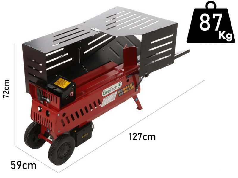 GeoTech SPHED 7.5 - Fendeuse &agrave; bois &eacute;lectrique - Horizontale - 230V