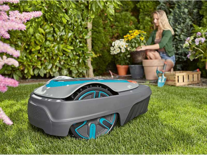 Gardena SILENO city 250 - Robot tondeuse avec fil p&eacute;riph&eacute;rique