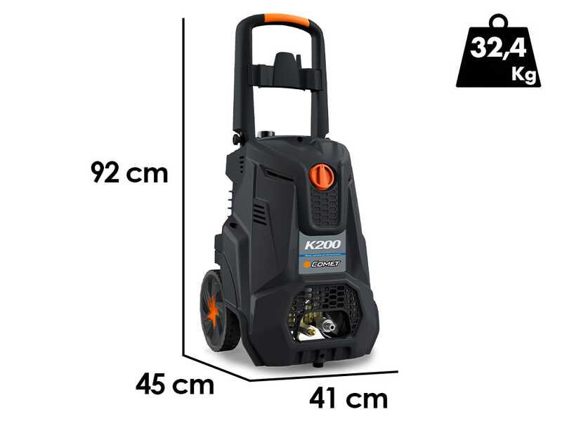 Nettoyeur haute pression Comet K 200 10/150 Classic - Pression max 150 bar