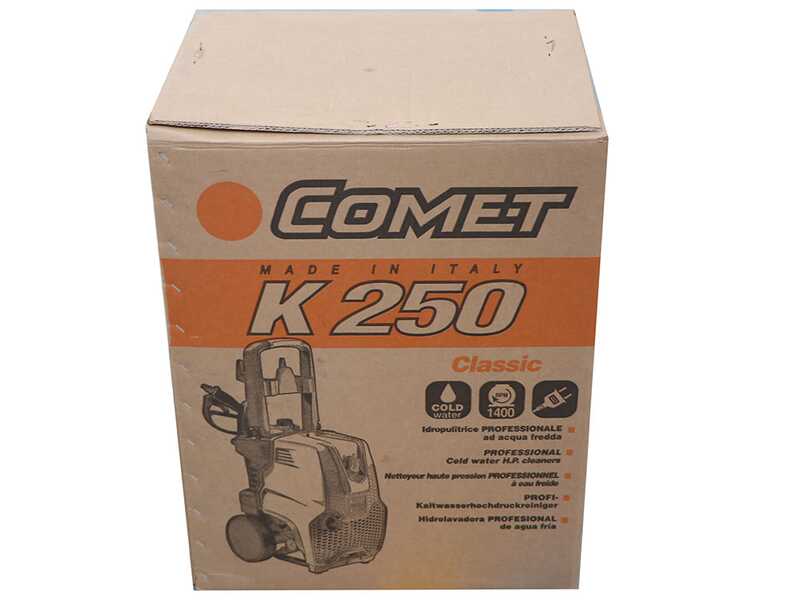Comet K 250 13/190 TSR Classic - Nettoyeur haute pression professionnel &agrave; eau froide - 190 bar - 780 l/h