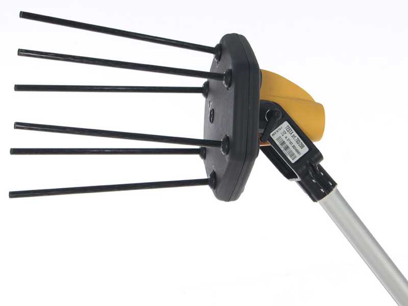 Volpi Giulivo Plus 705XL - Peigne vibreur &eacute;lectrique &agrave; batterie 240-360 cm - Perche t&eacute;lescopique 