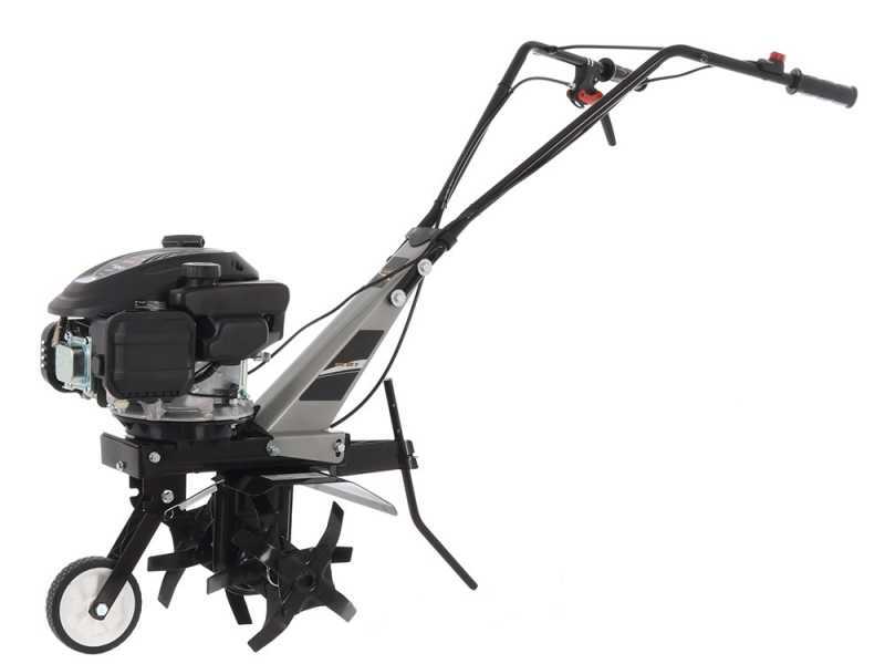 Motobineuse Alpina ATL 36 V avec moteur thermique Alpina ST 120 OHV de 123cm3 - 4 CV - fraise cm 36