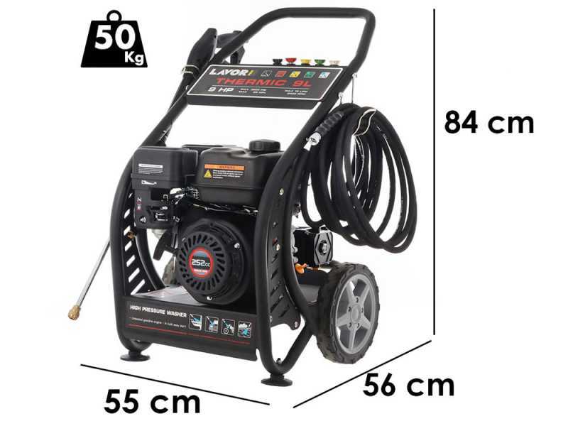 Nettoyeur haute pression thermique Lavor Thermic 9L - moteur Loncin LC175F-2 &agrave; essence 9HP