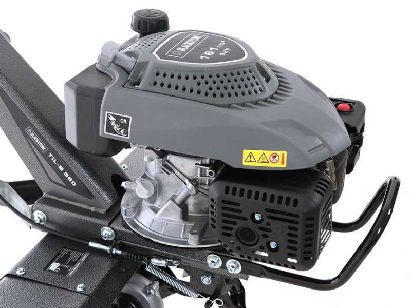 Motobineuse Blackstone TIL-B 560 avec moteur thermique &agrave; essence 161cc - 5.5hp - Fraise cm 56