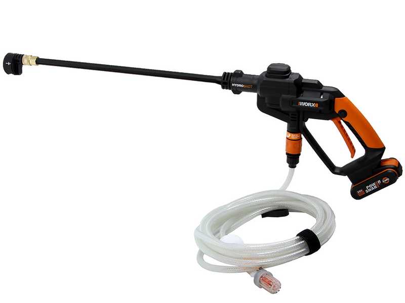 Pistolet nettoyeur haute pression Worx WG620E 20V Lithium avec batterie 2A Powershare