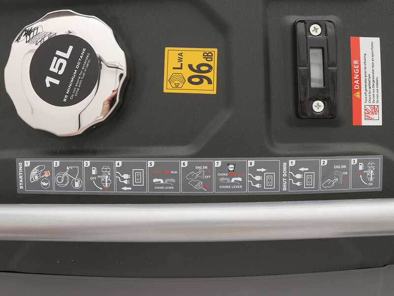 Blackstone BG 4050-X - Groupe &eacute;lectrog&egrave;ne avec AVR 3 kw - Continue 2.8 kW Monophas&eacute;