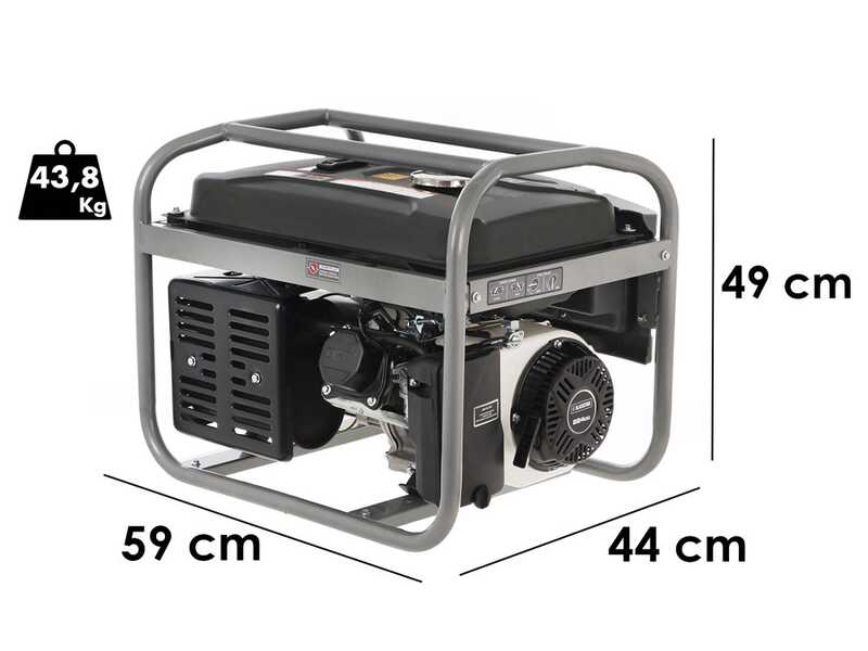 Blackstone BG 5050-X - Groupe &eacute;lectrog&egrave;ne 3.6 kW monophas&eacute; &agrave; essence