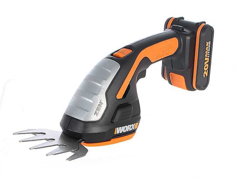 Cisaille &agrave; gazon 4 en 1 Worx WG801E.9 - SANS BATTERIE NI CHARGEUR