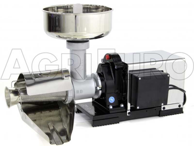 &Eacute;p&eacute;pineuse Reber 9000NP INOX - N.5 - Moteur &agrave; induction professionnel de 1200 W - Motor&eacute;ducteur avec engrenages en acier