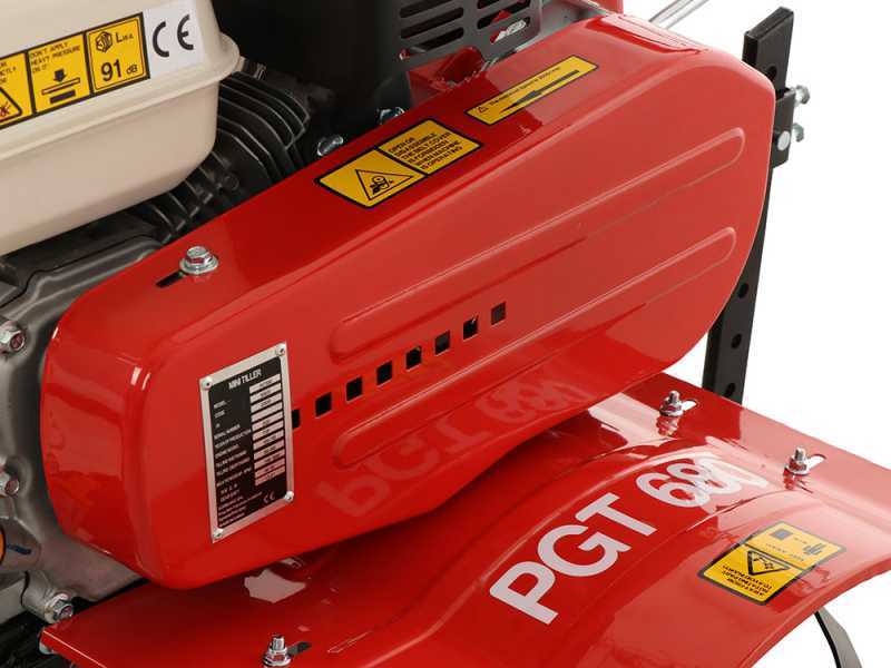 GeoTech Pro PGT680 - Motobineuse &agrave; essence 7 CV - Moteur de 208 cm&sup3;
