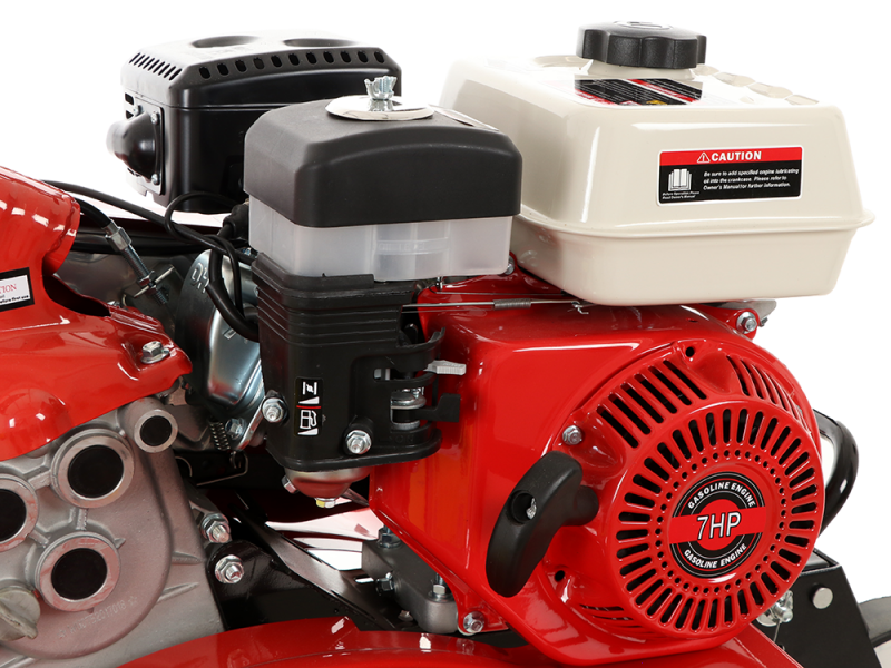 GeoTech Pro PGT680 - Motobineuse &agrave; essence 7 CV - Moteur de 208 cm&sup3;