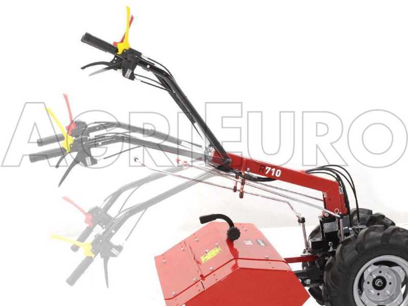 Motoculteur diesel s&eacute;rie lourde professionnel GINKO R710 EKO - Moteur Loncin de 441cc - d&eacute;marrage &eacute;lectrique