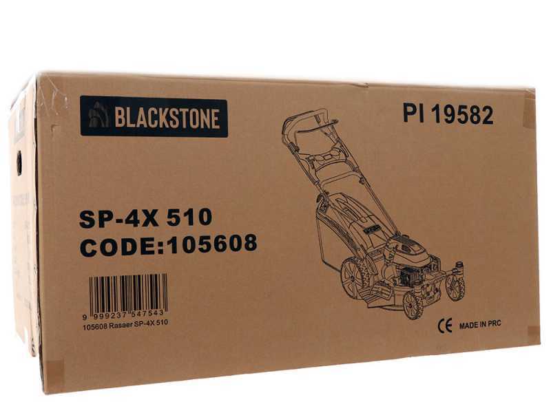 Tondeuse &agrave; gazon Blackstone SP4X 510 - avec roues pivotantes