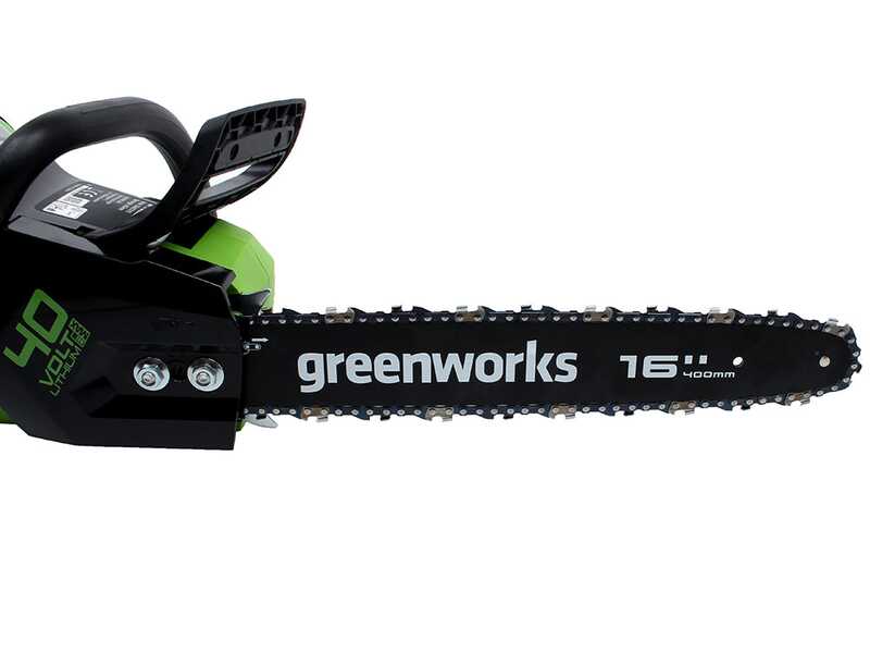 Greenworks GD40CS18 - Tron&ccedil;onneuse &agrave; batterie 40 V - SANS BATTERIE NI CHARGEUR