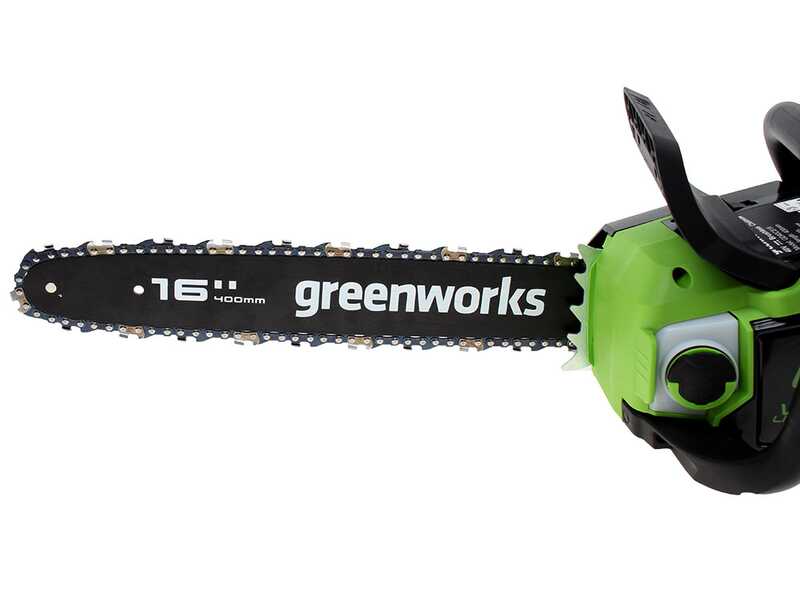 Greenworks GD40CS18 - Tron&ccedil;onneuse &agrave; batterie 40 V - Guide de 40 cm